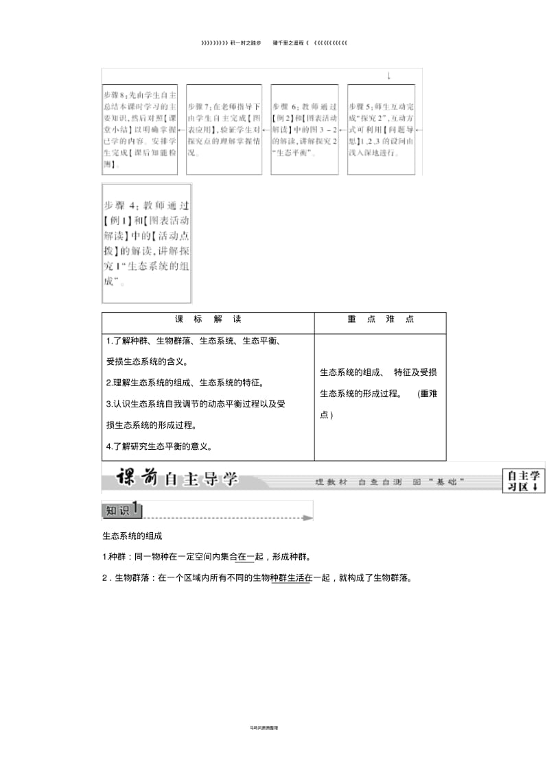 高中地理第三章生态环境保护第1节生态系统与生态平衡学案湘教版选修18.pdf_第2页