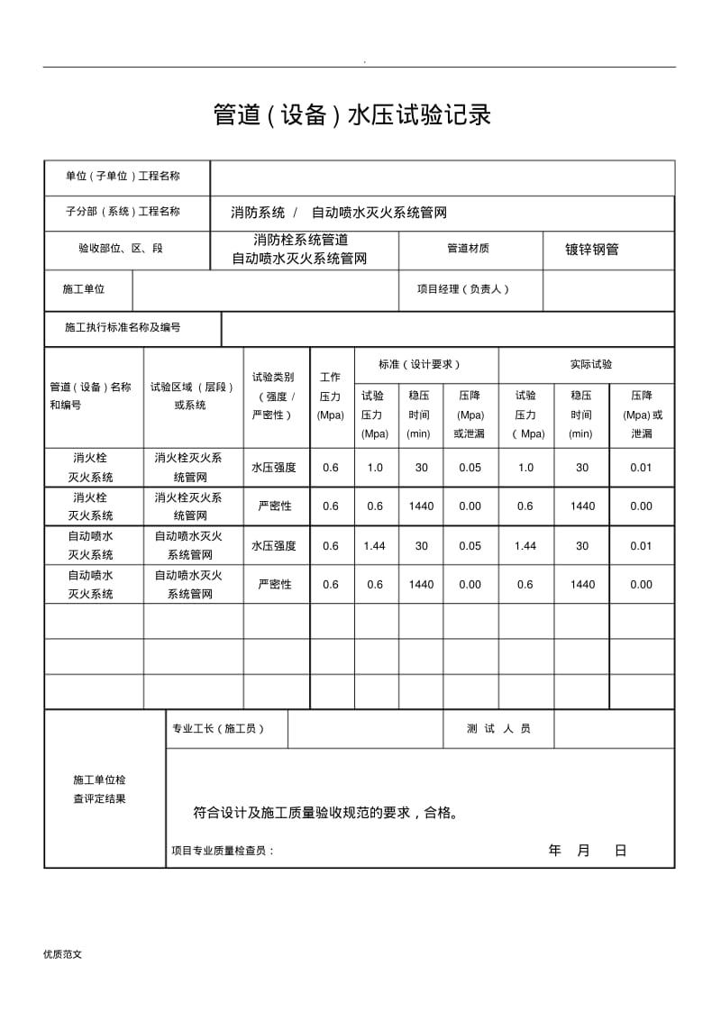 消防隐蔽工程验收记录表.pdf_第1页