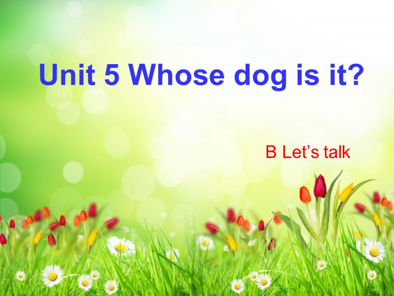 人教版五下英语Unit5 B Lets talk.ppt_第3页