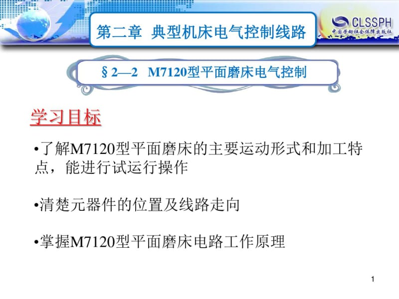 M7120型平面磨床电气控制课件.pdf_第1页