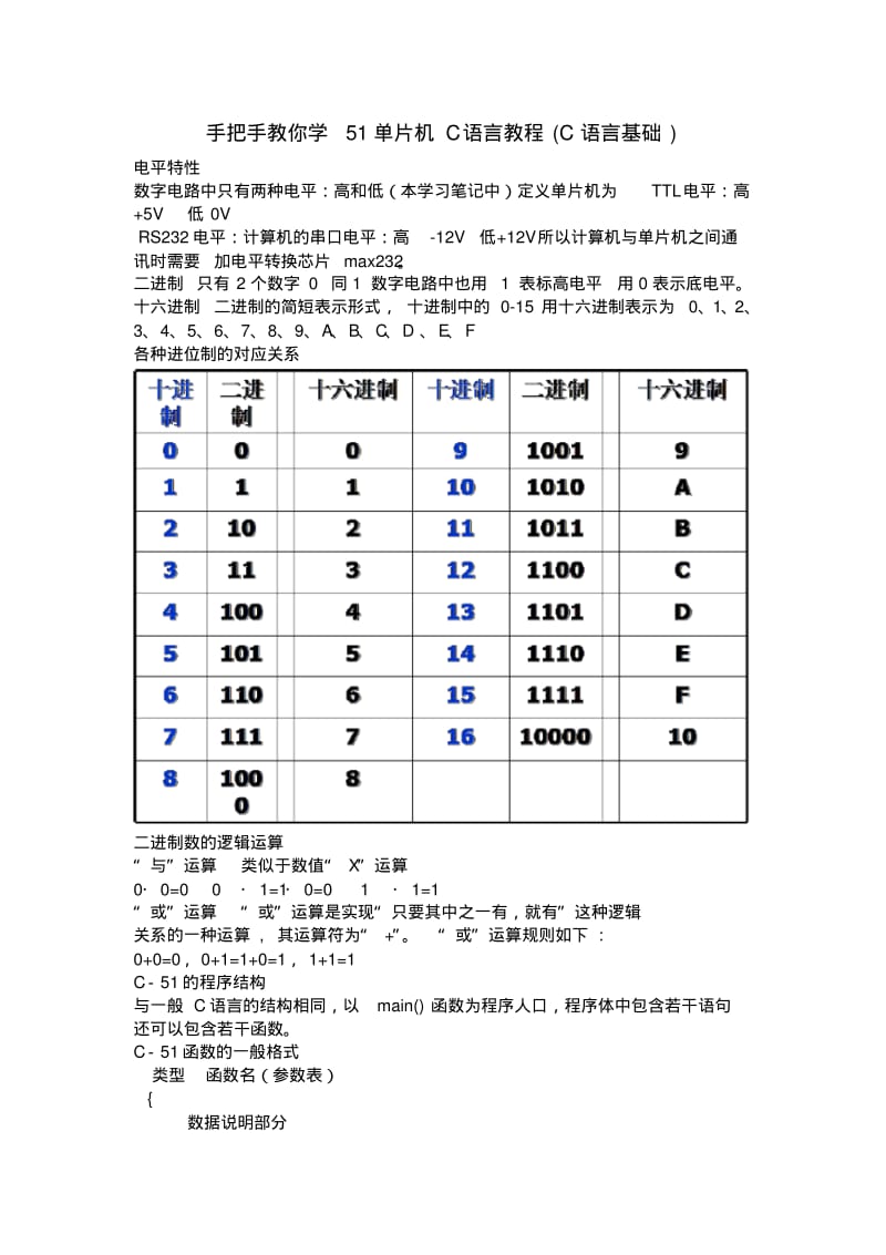 51单片机C语言教程_1.pdf_第1页