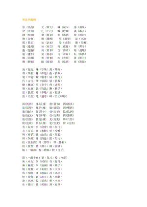 部编版三下语文期末复习资料.doc