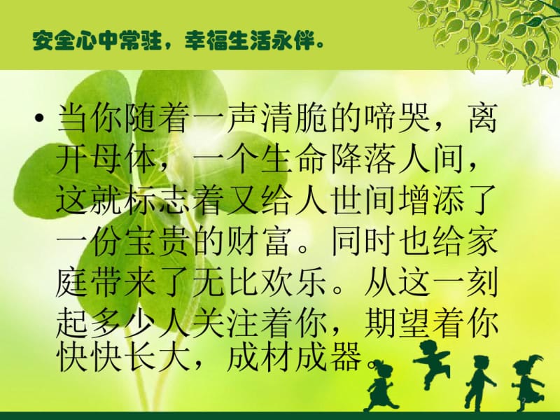 “防风险,除隐患。遏事故”主题班课件.pdf_第2页