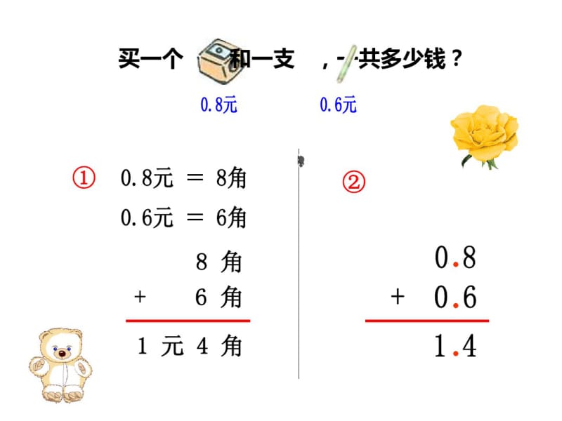 (完整版)人教版小学数学三年级下册第七单元简单的小数加减法.pdf_第3页