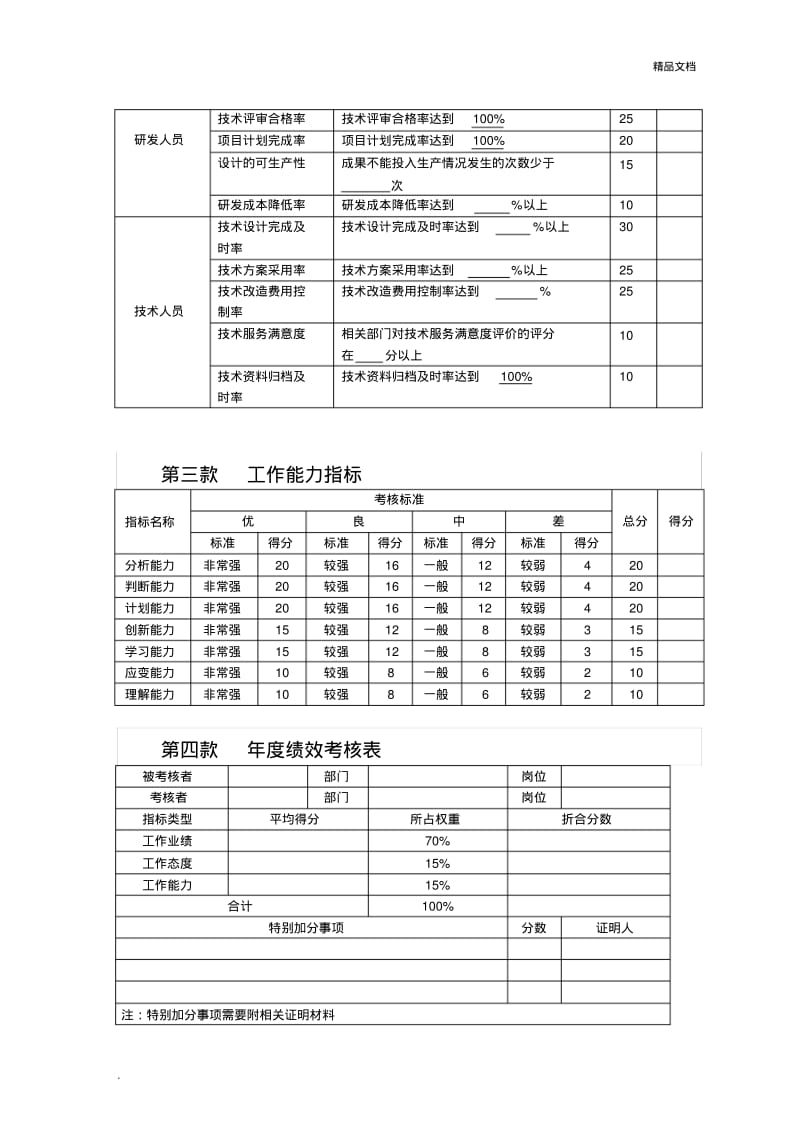 技术研发人员绩效考核及奖励制度.pdf_第3页