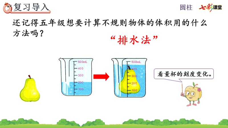 人教版六下数学第三单元3.1.6 利用圆柱的体积求不规则物体的体积.pptx_第2页