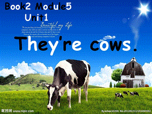 外研版（一起）一下Module 5《Unit 1 They’re cows》ppt课件3.ppt