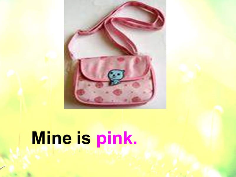 外研一起小学英语五下《Module5Unit 2 Mine is pink.》PPT课件 (3).ppt_第3页