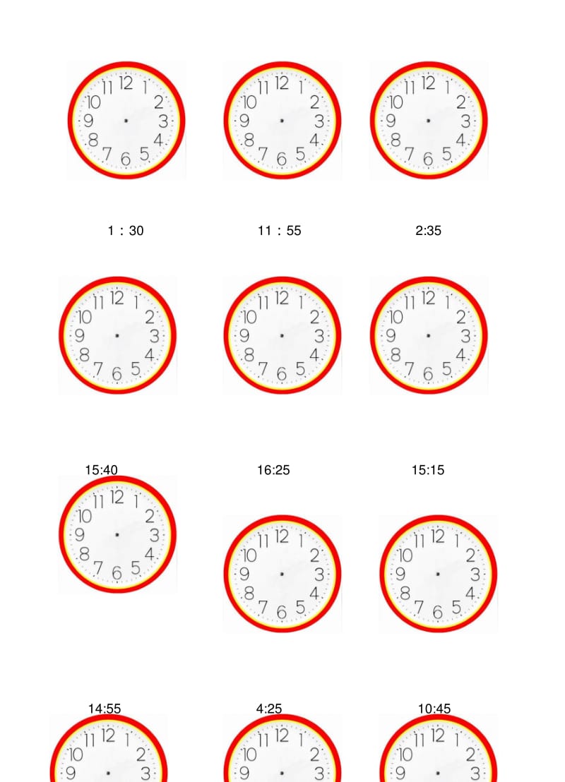 二年级下册时间练习.pdf_第3页