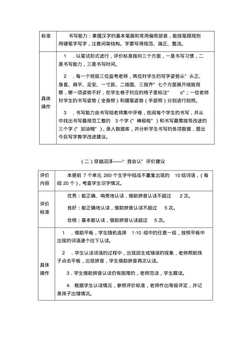 一年级语文课程绿色评价方案.pdf_第2页