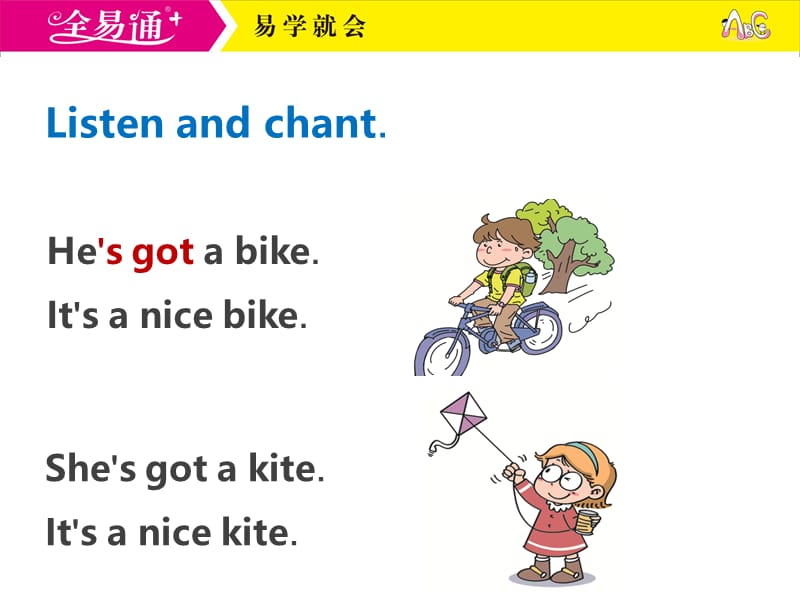 外研三下-M9-Unit 2 Has Amy got a bike？.ppt_第2页