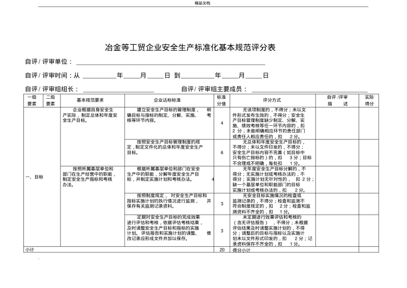 二级安全生产标准化企业评分细则.pdf_第3页