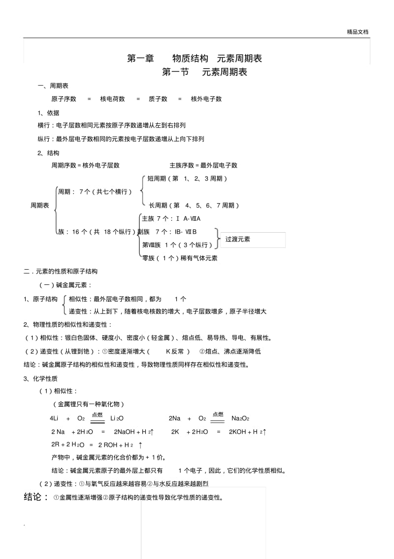 人教版化学必修二全册知识点总结.pdf_第1页