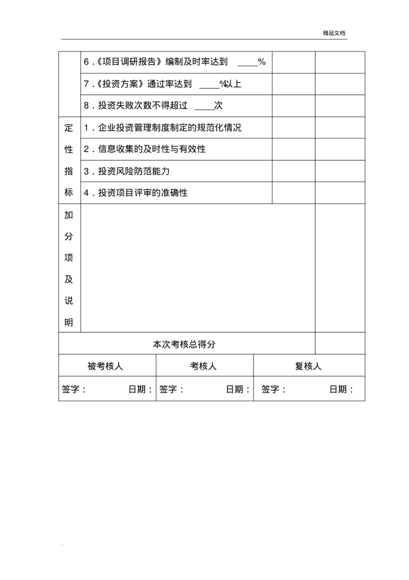 房地产企业绩效考核表全套表格模板.pdf_第3页