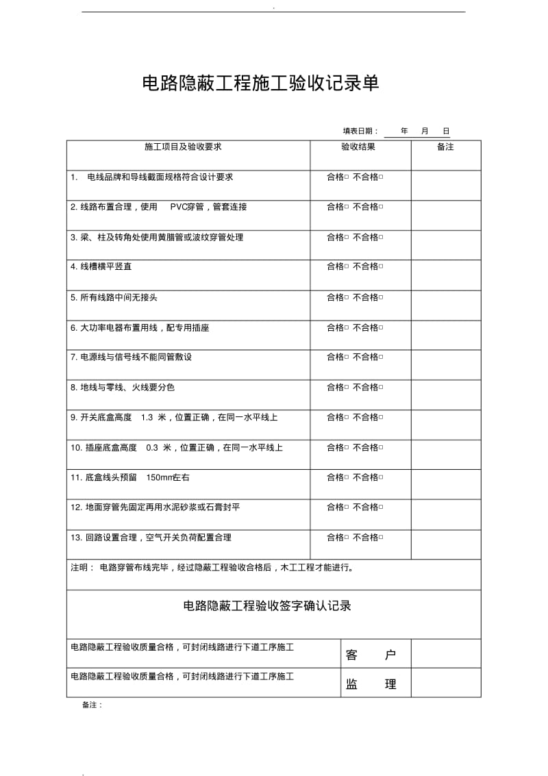 家装施工验收单.pdf_第3页