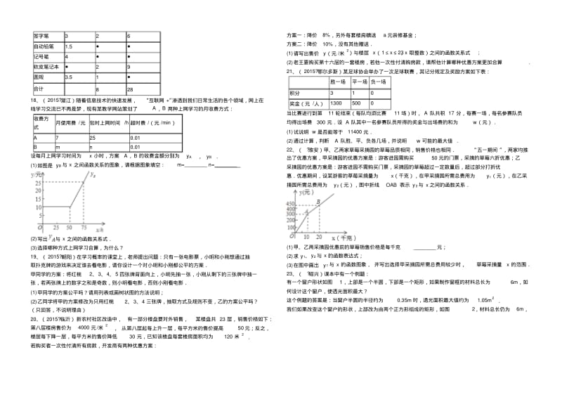 2018年中考数学备考专题复习：方案设计问题(解析版).pdf_第3页