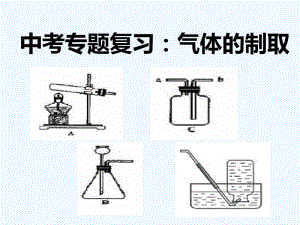 初中化学制取气体的专题复习.pdf