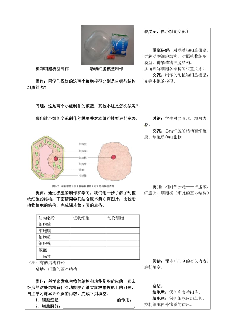 生物体的基本结构-教学设计.doc_第2页