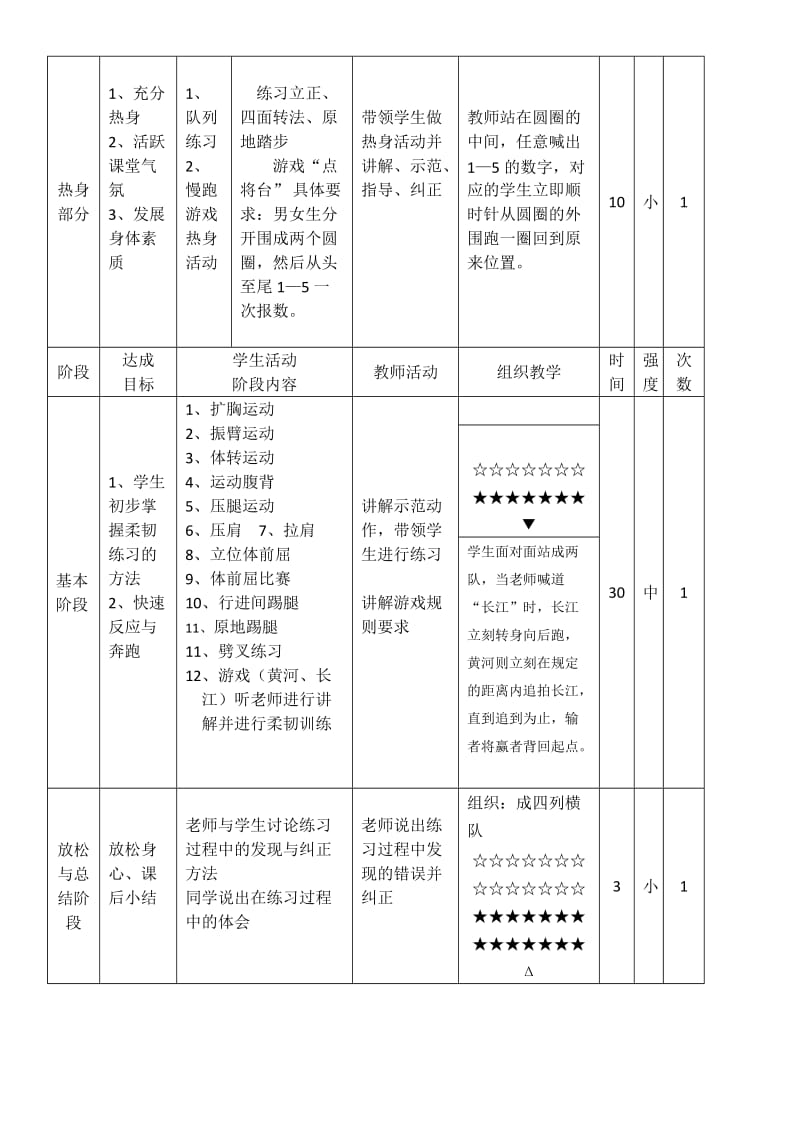 柔韧性练习教案.doc_第2页