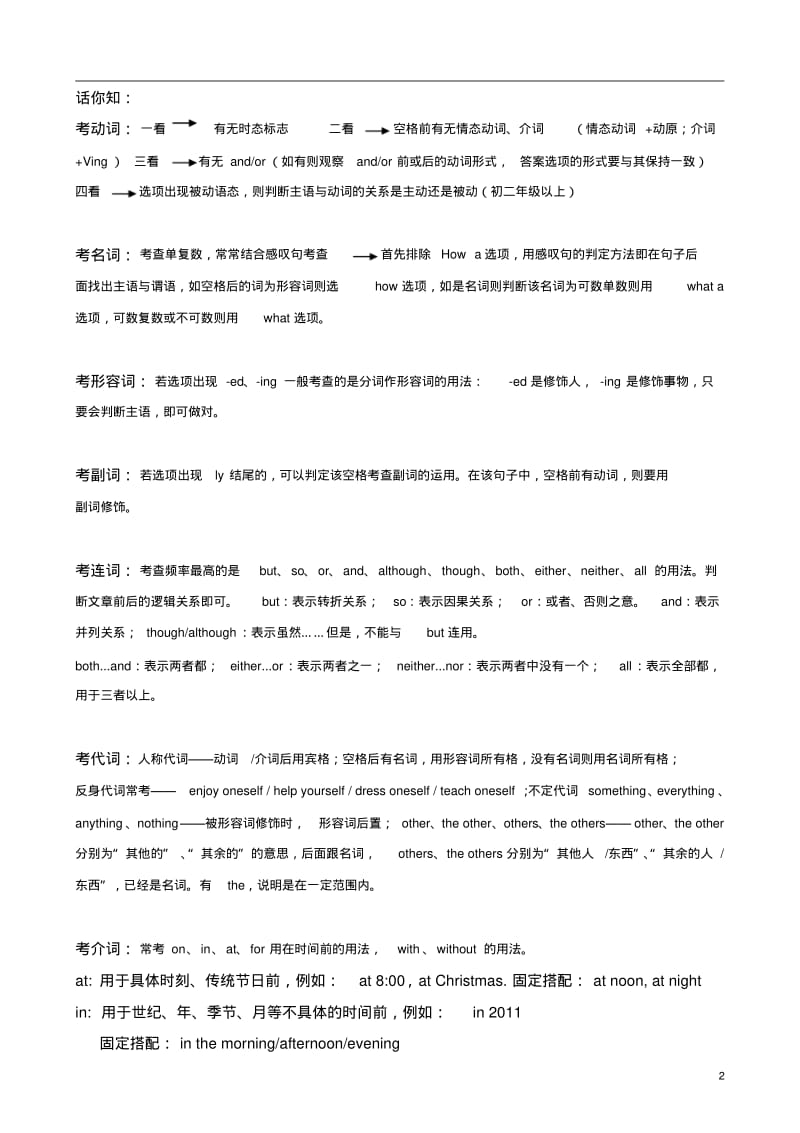 广州牛津英语初中语法选择技巧(文档良心出品).pdf_第2页