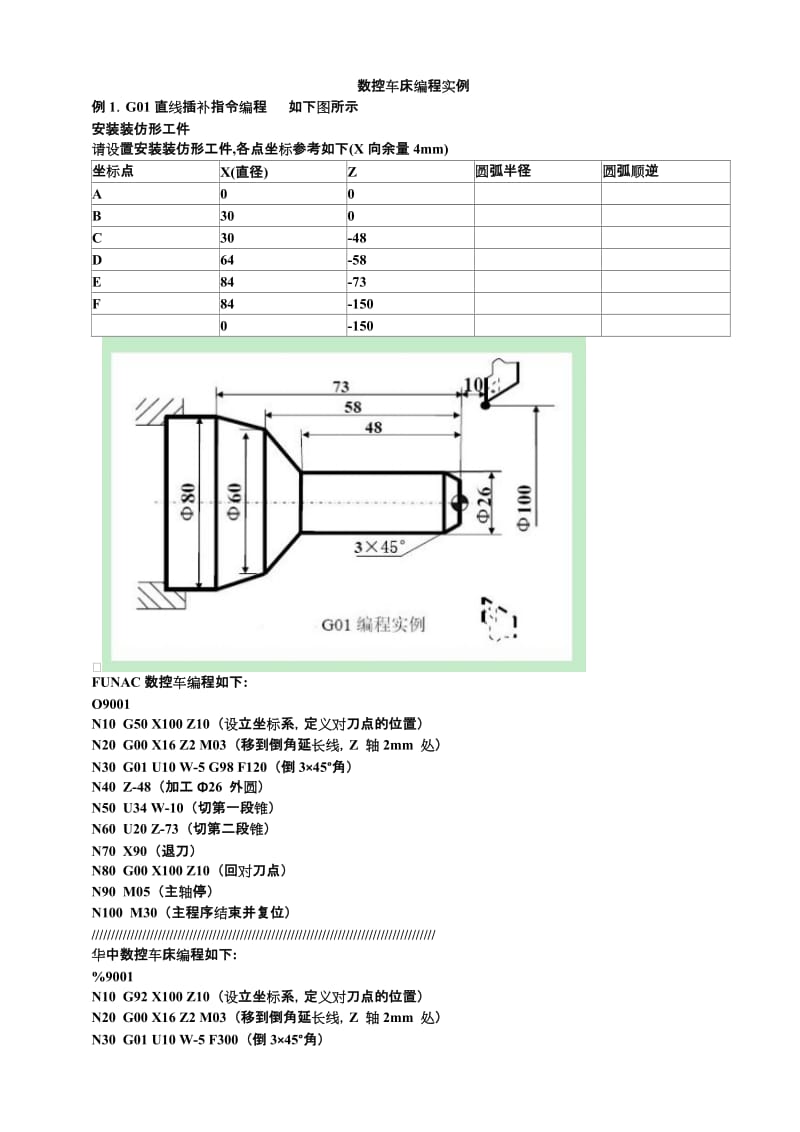 数控车床编程实例100.doc_第1页