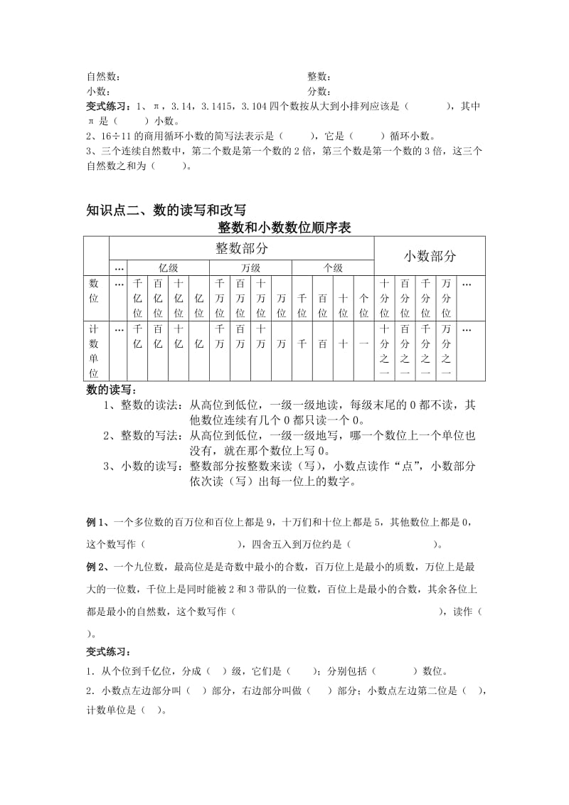 小升初专题复习1：数的认识-中.doc_第2页