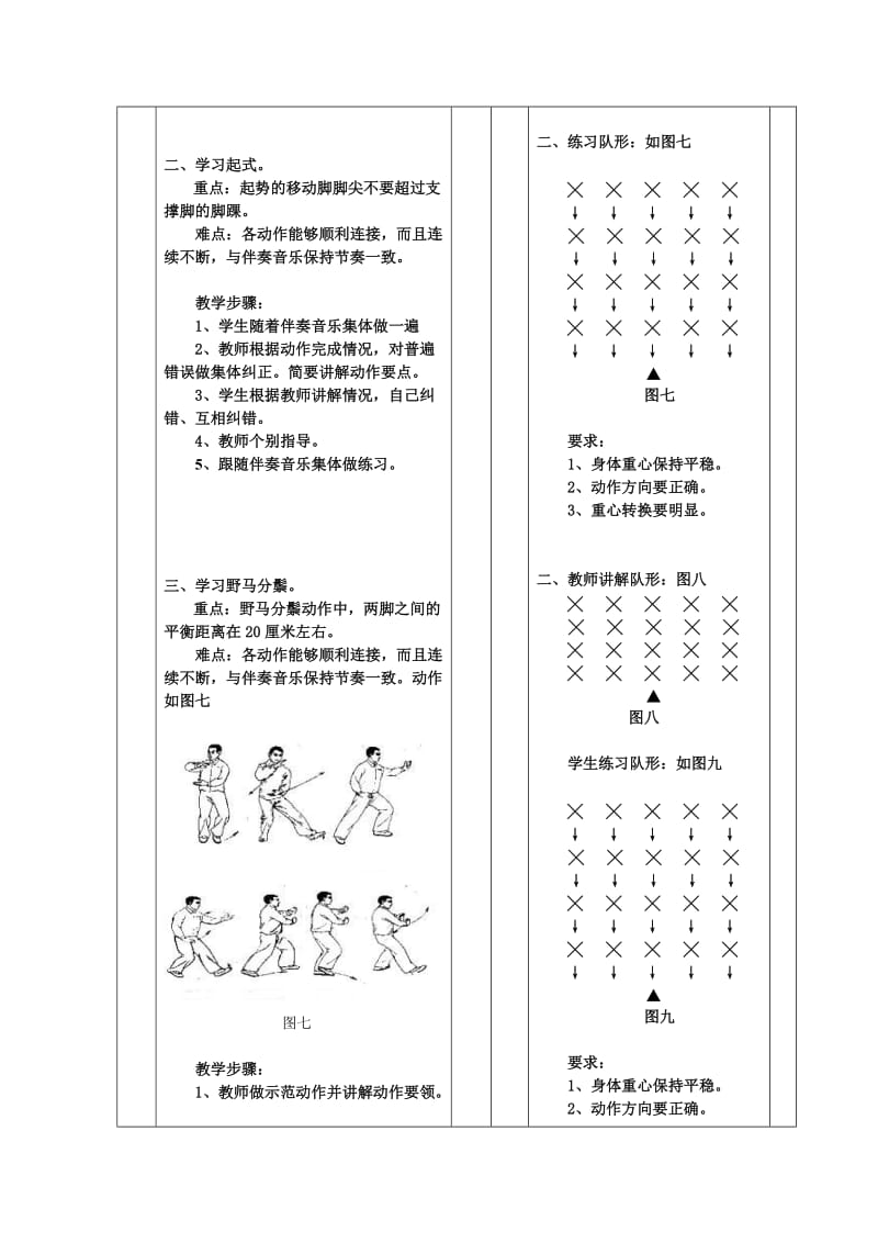 小学太极拳教案全集(实用性).doc_第3页