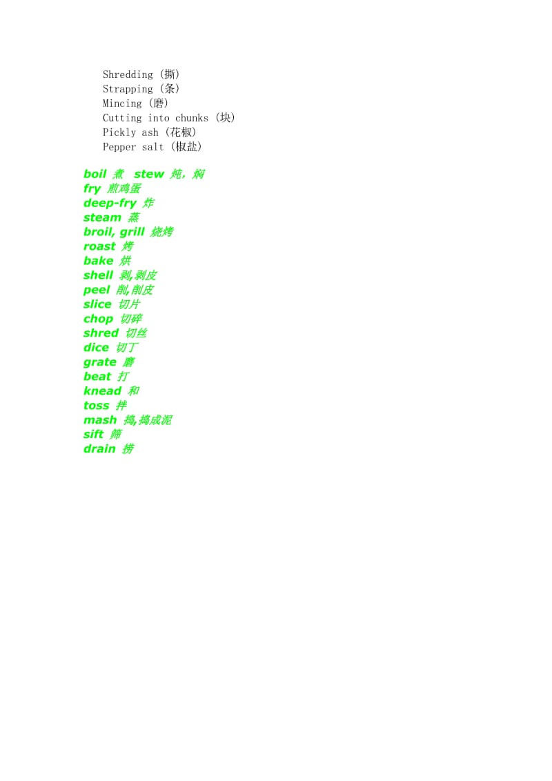 kitchen_utensils_厨房用具英语单词汇总.doc_第2页