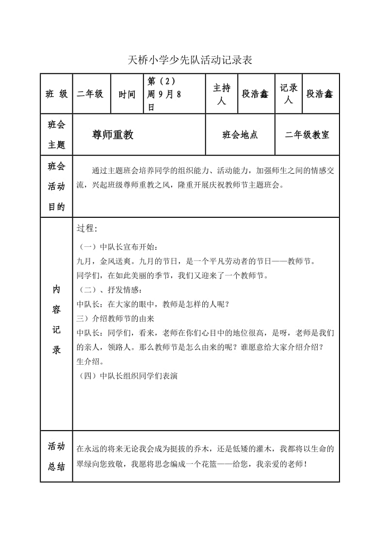 班队会记录表.doc_第2页