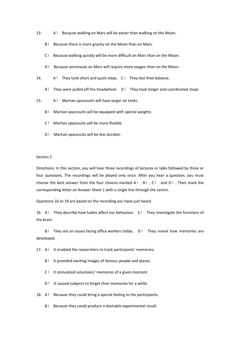 大学英语六级考试听力预测模拟卷.doc_第3页