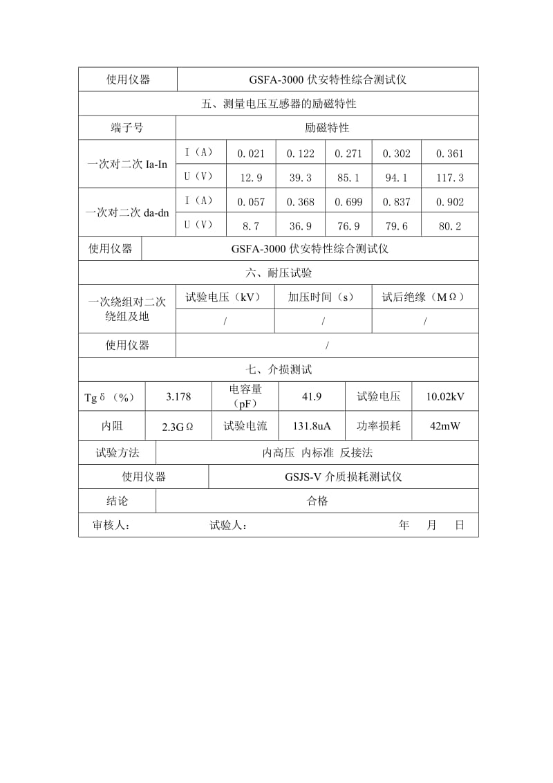 35kV电压互感器实验报告.doc_第2页