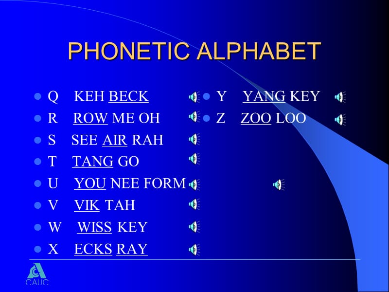 陆空通话字母发音.ppt_第2页