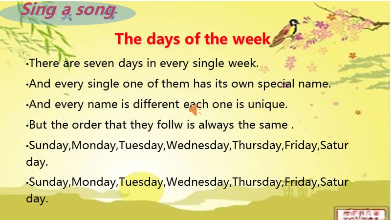 深圳四年级英语下册Days of the week ppt.ppt_第2页