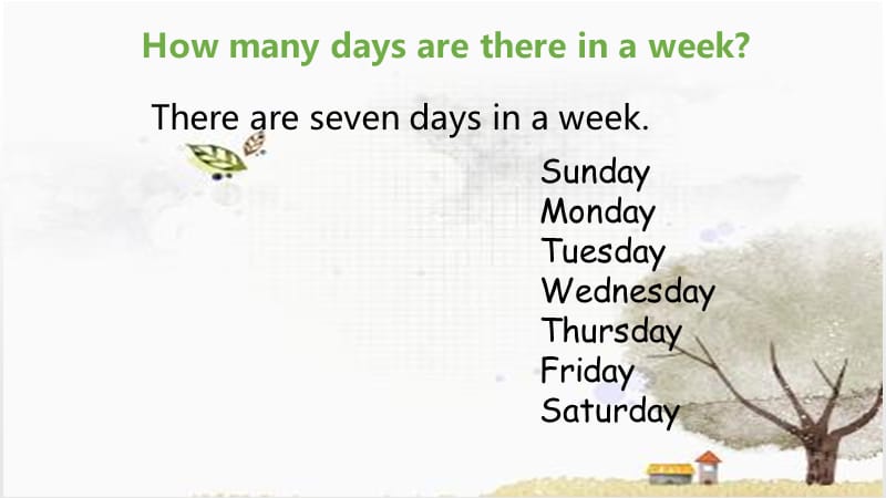 深圳四年级英语下册Days of the week ppt.ppt_第3页