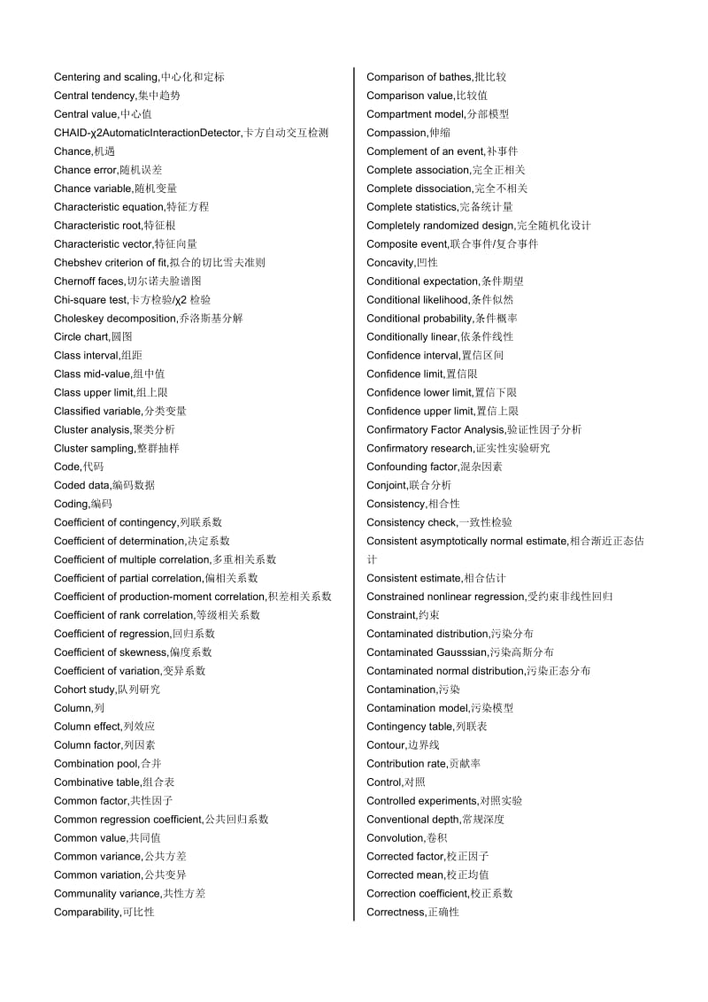 统计学专业英语词汇完整版.doc_第2页