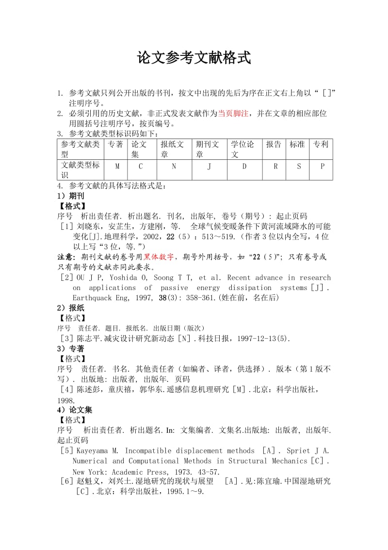 参考文献格式要求.doc_第1页