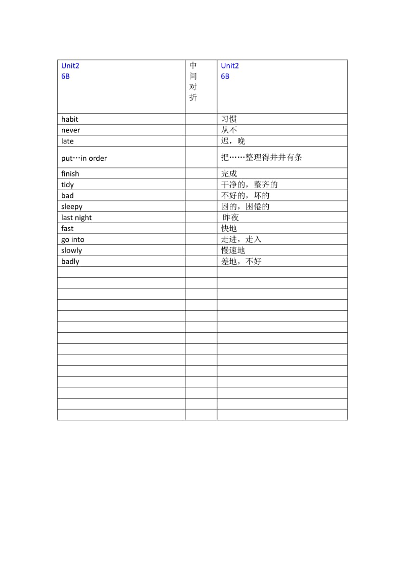 最新苏教译林版英语六年级下册单词默写版.doc_第2页