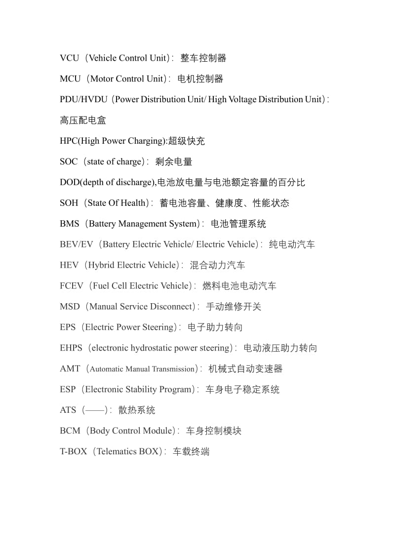 电动汽车常用英文缩写.pdf_第1页