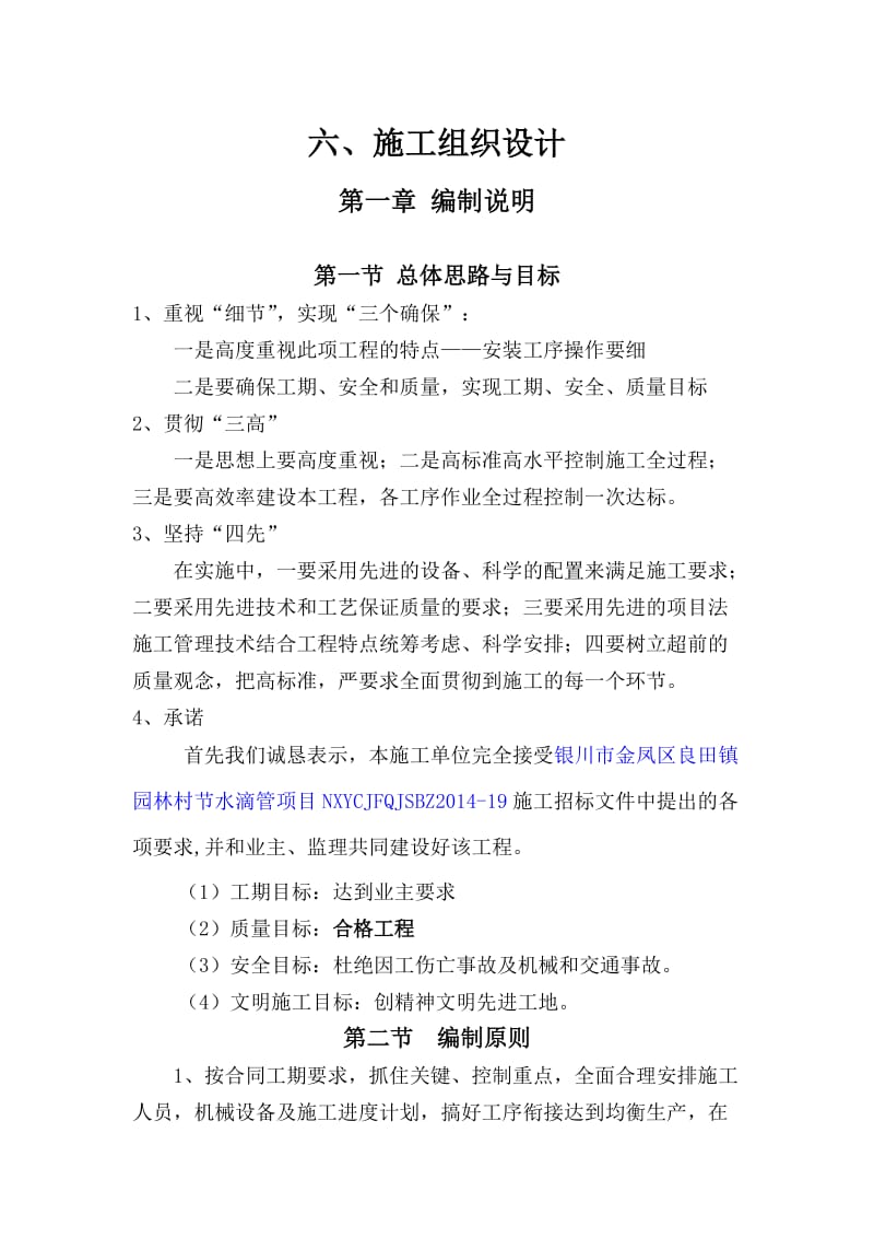 滴管施工组织设计.doc_第1页