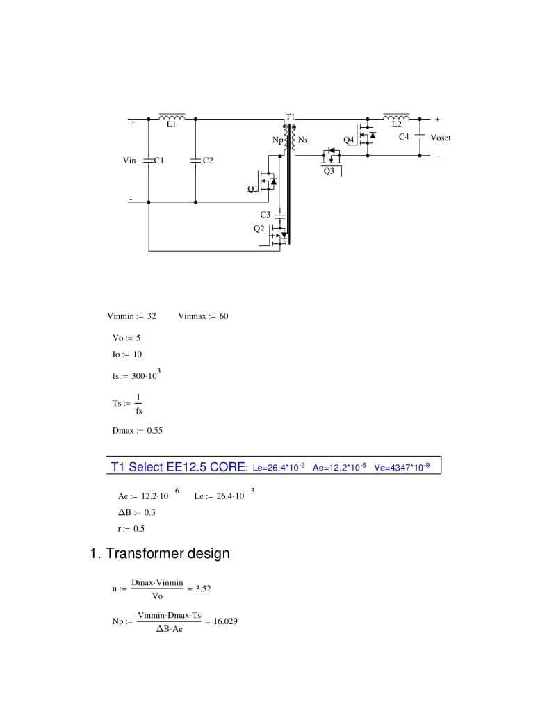 正激变换器实际设计理论计算.pdf_第1页