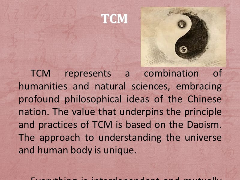 英文版 中医TCM与西医WesternMedicine的比较.ppt_第1页