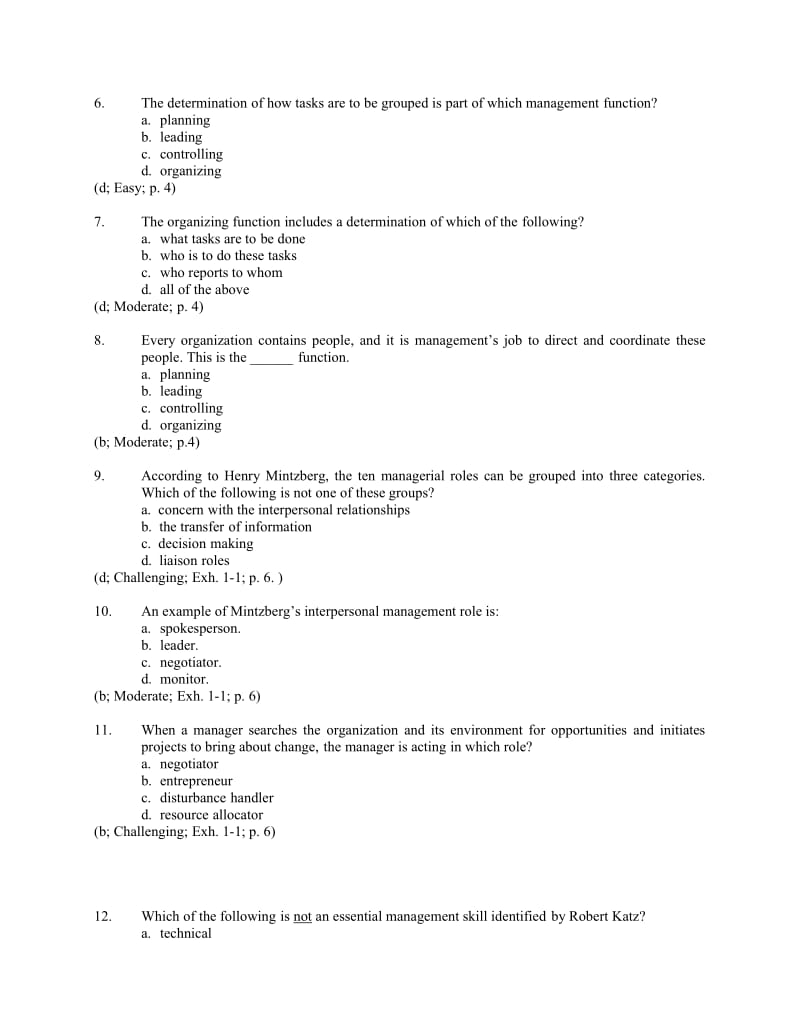 组织行为学 英语习题 (4).doc_第2页