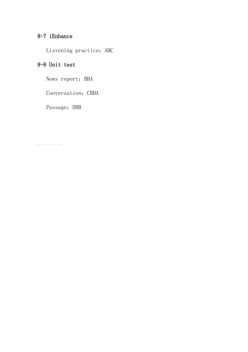 新一代大学英语(提高篇)视听说教程1答案——第八单元.doc_第2页