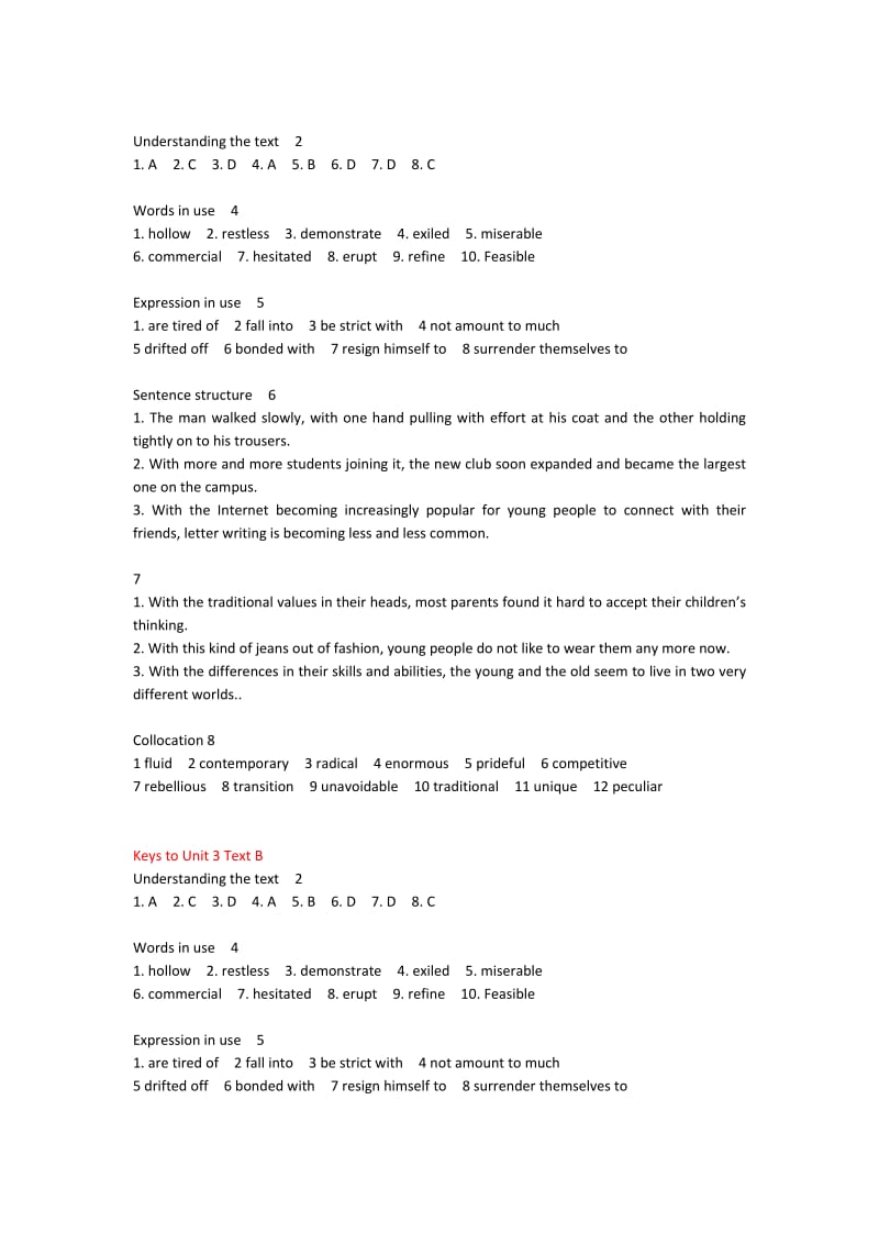 新视野大学英语第三版第二册读写3单元课后练习答案.doc_第3页