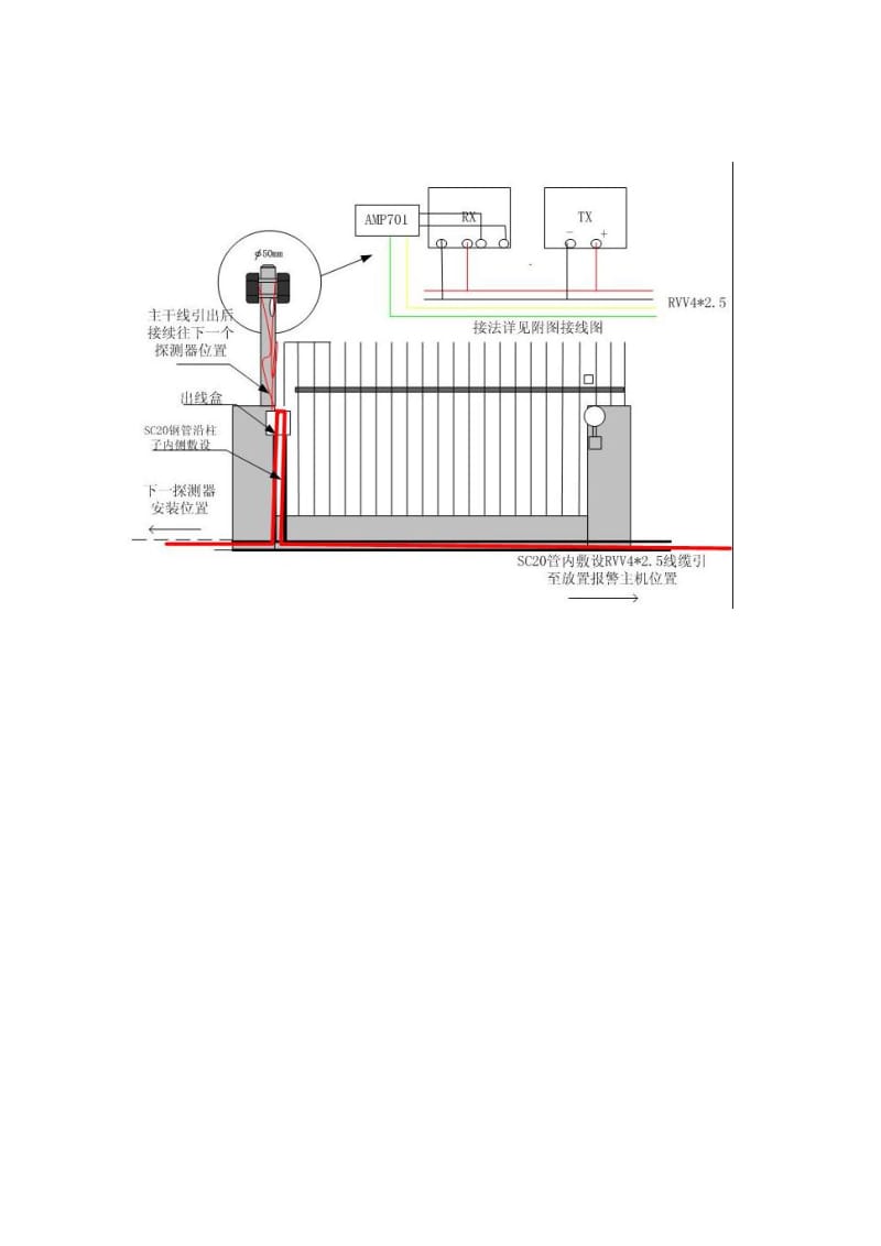 红外对射防盗报警系统实训设计方案.doc_第2页