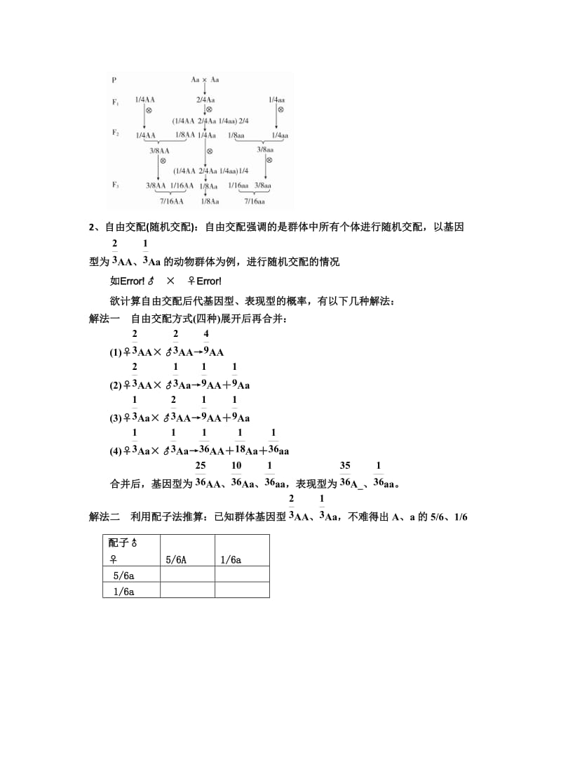 生物遗传题类型及解题技巧.doc_第2页