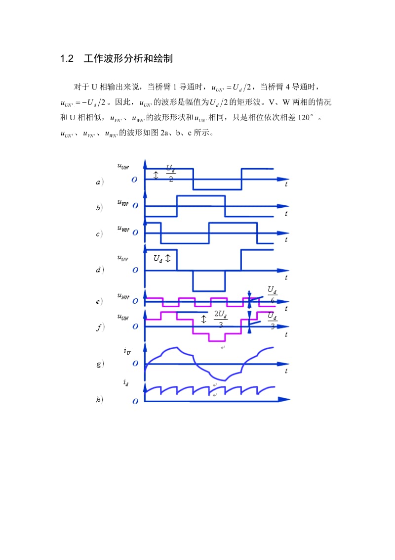 电压型逆变电路课程设计.doc_第2页