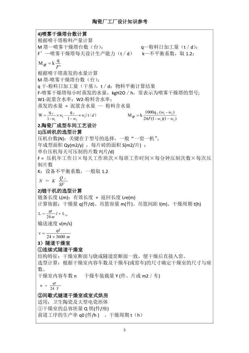 武汉工程大学陶瓷厂设计书.pdf_第3页