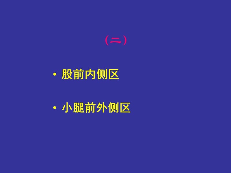 腿部局部解剖.ppt_第1页