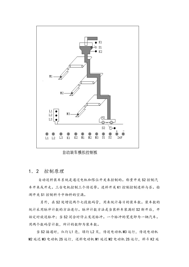 自动送料装车系统PLC控制设计说明书.doc_第2页